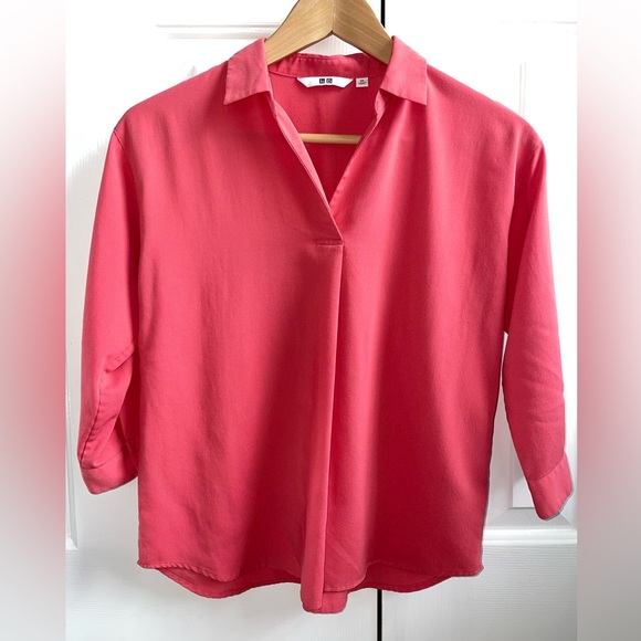 Salmon colored business casual blouse - Picture 1 of 1